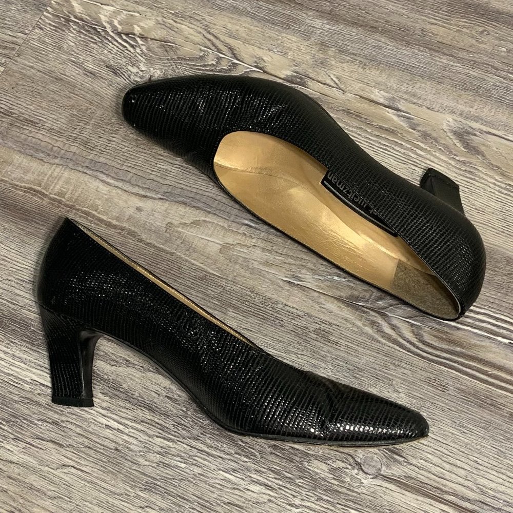 Vintage Stuart Weitzman Noble Black Heels
